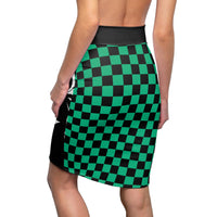 Buy Martian Merch ™ | Tan-Ish Women's Pencil Skirt (Spandex)