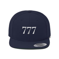 Your Fave Travel Merch | 777 Angel Number "Divine Completion" Hat (Various Colors) | Snapback Closure