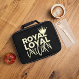 Buy Martian Merch ™ | Royal Loyal Unicorn Lunch Bag (Black Background) | Legacy-Minded Individual ™
