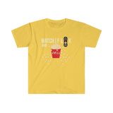 Buy Martian Merch ™ | Watch Flix & Chill Unisex Soft T-Shirt