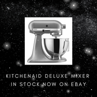 NEW IN BOX | KitchenAid Deluxe 4.5 Quart Tilt-Head Stand Mixer | 59 TOUCH POINTS