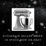 KitchenAid 4.5 Quart Stand Mixer Tilt-Head 10 Speed Silver KSM97SL with Stainless Steel Bowl