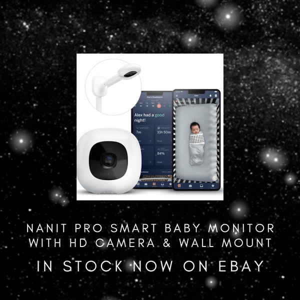 New In Box | Nanit Pro Smart Baby Monitor & Wall Mount in White