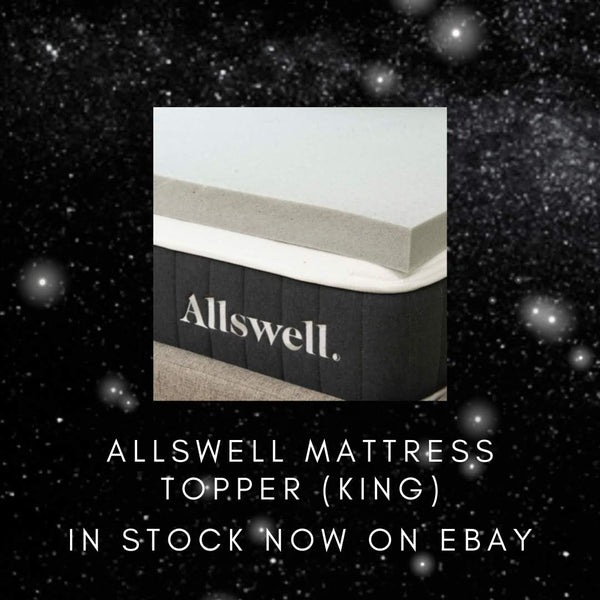 Regal Comfort : King Allswell 3" Memory Foam Mattress Topper with Graphite Infusion - Elevate Your Sleep Experience