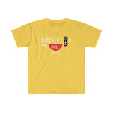 Buy Martian Merch ™ | Watch Flix & Grill Unisex Soft T-Shirt
