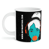 Buy Martian Merch ™ | Mona Marlowe MARTIAN MUSIC™ Ceramic Mug (11oz\15oz\20oz) | The Saucy Martian™