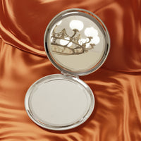 Buy Martian Merch ™ | Rose Compact Travel Mirror | The Saucy Martian™