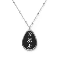 Your Fave Travel Merch | Agua Fuega Phoenix Necklace (Black and White)