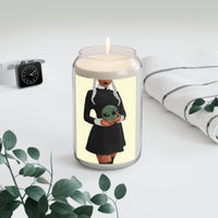 Buy Martian Merch ™ | GothaLINA Holding Alien Head (Green2) Aromatherapy Candle, 13.75oz | The Saucy Martian ™