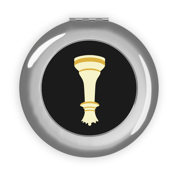 Buy Martian Merch ™ | Queen Chess Piece (Crème de la Crème) Compact Travel Mirror | Legacy-Minded Individual ™