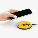 Buy Martian Merch ™ | Mona Marlowe Wireless Charger (Gold) | The Saucy Martian ™