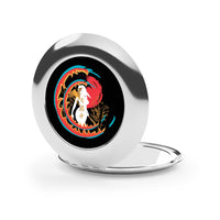 Buy Martian Merch ™ | Agua Fuega Warrior Queen Compact Travel Mirror | The Saucy Martian ™