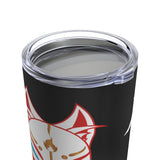Your Fave Travel Merch | Coy Koi Kitsune Friend Kanji 20 oz Insulated Stainless Steel Tumbler | ✅ Hot & Cold Drinks