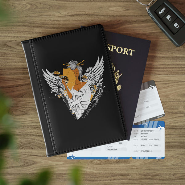 Your Fave Vegan Leather Passport Cover | Rada Koi Full Arsenal Version | w/ RFID Blocking Technology