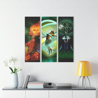 Fan Favorite Zodiac Queens | Fire + Air + Earth | Water-Resistant Acrylic Triptych (Installation Screws Included)