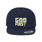 Your Fave Travel Merch | God First Hat (Various Colors) | Snapback Closure