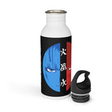 Your Fave Travel Bottle | AguaFuega Anime 20oz Stainless Steel Water Bottle (BlueRed Version)