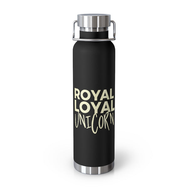 Buy Martian Merch ™ | Royal Loyal Unicorn 22oz Vacuum Insulated Bottle | Legacy-Minded Individual ™