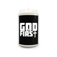 Buy Martian Merch ™ : M6 | 33 ™ God First Vegan 80 Hour Candle, 13.75oz (Black Background)