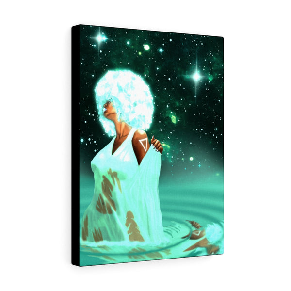 Buy Martian Merch ™ | Purify Yourself In The Waters Of... Premium Gallery Wrap (The Zodiac Series) | The Saucy Martian ™