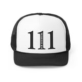 Your Fave Travel Merch | 111 Angel Number "New Beginning" Trucker Cap (Adjustable + Breathable Mesh Back)