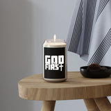 Buy Martian Merch ™ : M6 | 33 ™ God First Vegan 80 Hour Candle, 13.75oz (Black Background)