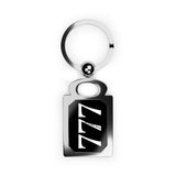 Your Fave Travel Merch | 777 Angel Number "Divine Completion" Key Ring