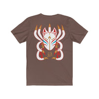 Buy Martian Merch ™ | Agua Fuega White Kitsune T-Shirt | Inspired by LoveCraft Country + FREE Martian Music