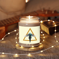 Buy Martian Merch ™ | Mona Marlowe Steampunk Warrior (Fire) Vegan Aromatherapy Candles, 9oz | The Saucy Martian ™