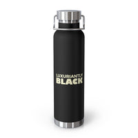 Buy Martian Merch ™ | Luxuriantly Black™ 22oz Vacuum Insulated Bottle (Various Colors)