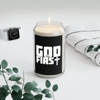 Buy Martian Merch ™ : M6 | 33 ™ God First Vegan 80 Hour Candle, 13.75oz (Black Background)