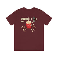 Buy Martian Merch ™ | Watch Flix & Chill Unisex T-Shirt