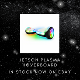 NEW IN BOX | JETSON PLASMA LIGHT UP HOVERBOARD ALL TERRAIN TIRES 180 DEGREE LED LIGHT SHOW