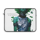 Buy Martian Merch ™ | "Femininity Is A Balance..." Laptop Sleeve (Verde)