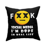 Soft Broadcloth Display Art | A Side : FxxK Social Media | B Side : MARTIAN