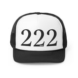 Your Fave Travel Merch | 222 Angel Number "Hope" Trucker Cap (Adjustable + Breathable Mesh Back)