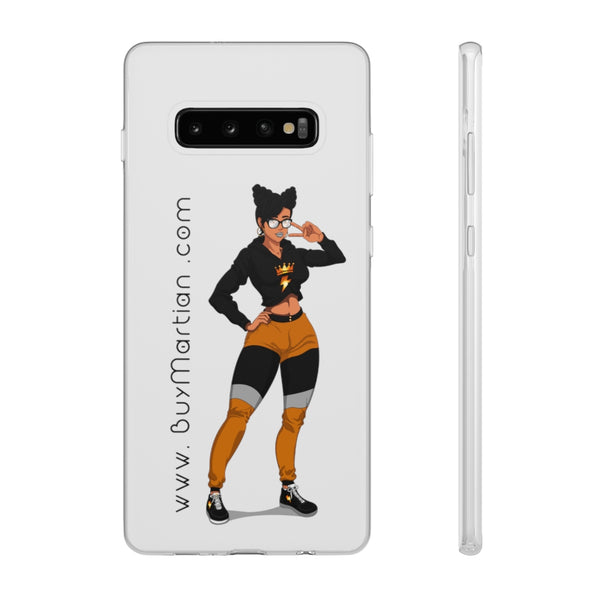 Buy Martian Merch ™ | Inspired by H.E.R. Mona Marlowe Flexi Case (iPhone + Android) | The Saucy Martian ™