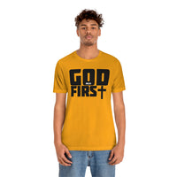 Your Fave Travel Tee | M6|33™ God First / God Did T-Shirt (Unisex) (Various Colors)