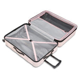 NEW IN BOX | American Tourister Checkered 28-INCH Spinner Suitcase (Baby Pink) | Retractable + Side handles
