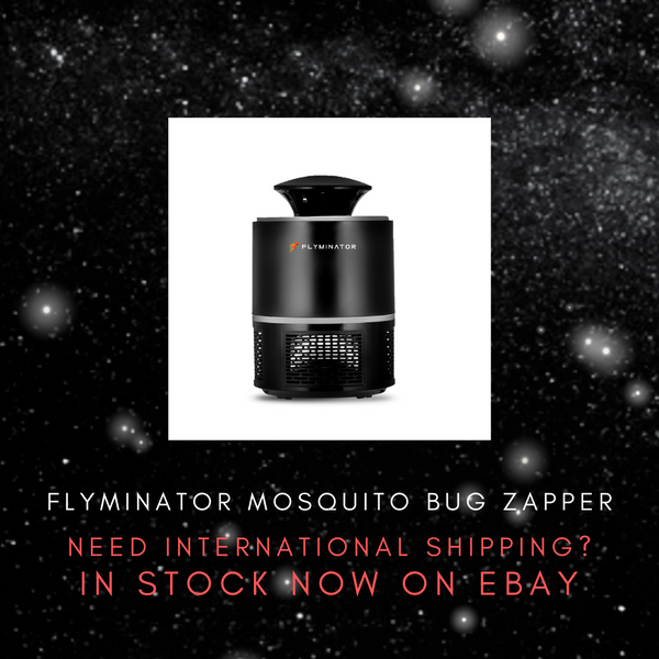 Flyminator | USB Photocatalysis Suction | NanoWave Mosquito Fly Trap Killer (Bug Zapper) x 2 | NEW (OPEN BOX)