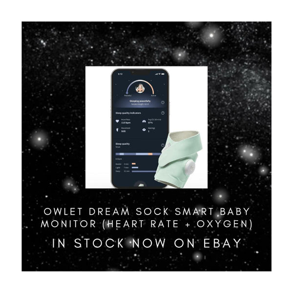 NEW IN BOX | Owlet Dream Sock Smart Baby Monitor (Heart Rate + Oxygen Sleep Indicator)