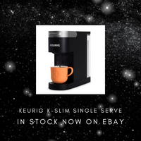 NEW IN BOX | Keurig K-Slim Single Serve K-Cup Pod Coffee Maker, Brews 8 to 12oz. Cups, Black