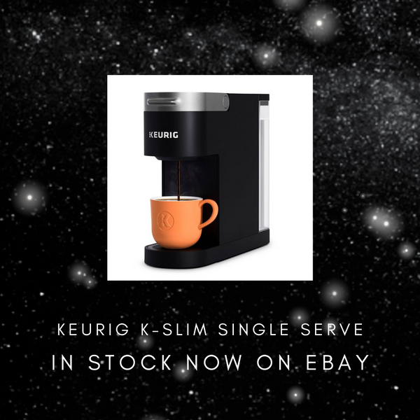 NEW IN BOX | Keurig K-Slim Single Serve K-Cup Pod Coffee Maker, Brews 8 to 12oz. Cups, Black