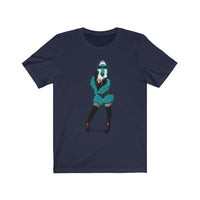 Buy Martian Merch ™ | The Saucy Martian ™ Mona Marlowe Kitsune T-Shirt + FREE Martian Music