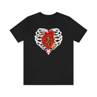 Buy Martian Merch ™ | Heart & Bones (Vulnerability Centered) T-Shirt