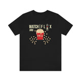 Buy Martian Merch ™ | Watch Flix & Chill Unisex T-Shirt