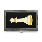 Buy Martian Merch ™ | Queen Chess Piece ( Crème de la Crème ) Business Card Holder | Legacy-Minded Individual ™