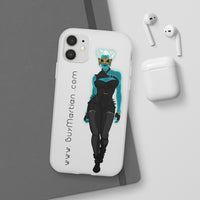 Buy Martian Merch ™ | Steampunk Mona Marlowe Flexi Case (iPhone + Android) | The Saucy Martian ™