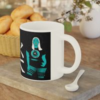 Buy Martian Merch ™ | Mona Marlowe MARTIAN MUSIC™ Ceramic Mug (11oz\15oz\20oz) | The Saucy Martian™