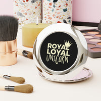 Buy Martian Merch ™ | Royal Loyal Unicorn 2 (Crown Jeweled) Compact Travel Mirror | Legacy-Minded Individual ™